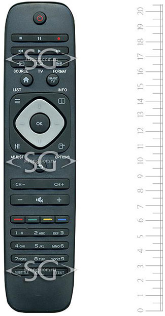Пульт дистанционного управления для PHILIPS 2422 549 90467 (398GR8BD3NTPHT)